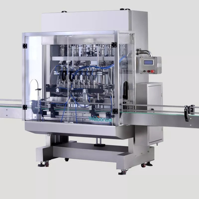 4000BPH 220V เครื่องบรรจุของเหลวเครื่องสำอางสำหรับน้ำผลไม้อาหารแคปซูล