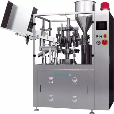 Leakproof Balm Cosmetic Liquid Filling Machine 0.6-0.8Mpa ใช้งานได้จริง