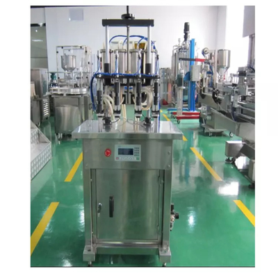 เครื่องบรรจุขวดน้ำหอม 380V 50HZ, เครื่องบรรจุของเหลวสูญญากาศ 4 หัว