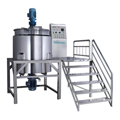 เครื่องผสมโลชั่นอัตโนมัติ 5.5KW, เครื่องทำครีมบำรุงผิวกาย Antirust