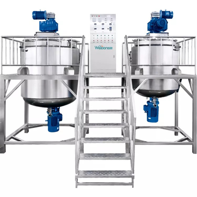 เครื่องทำครีมเครื่องสำอางกันสนิม 500L อุตสาหกรรมอเนกประสงค์