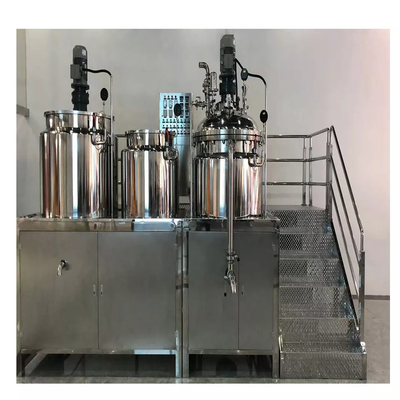 50-5000L โคสเมติก เอ็มลูเซียเตอร์ Homogenizer 2.2-30KW ความสามารถสูง