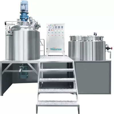 Chemical Homogenizer Emulsifier Mixer, เครื่องผสมโลชั่นอัตโนมัติเครื่องสำอาง