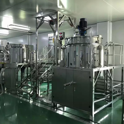 นิวเมติกโลชั่นผสมอิมัลซิไฟเออร์เครื่องสำอาง 50 ลิตร SUS304 SUS316
