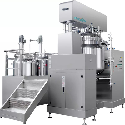 220V 380V Skin Care Cosmetic Emulsifier Mixer Homogenizer ใช้งานได้จริง