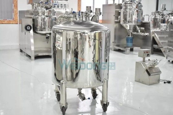 Biotechnology 500L Mixing Tank Agitator มัลติฟังก์ชั่นเคลื่อนย้ายได้