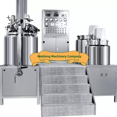 เครื่องผสมครีมเครื่องสำอาง Antirust, เครื่องผสมครีม Homogenizer สูญญากาศที่เสถียร