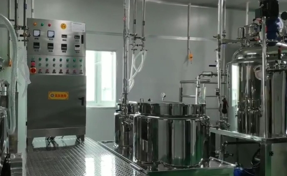 2.2-30KW เครื่องผสมเอมูลซีเฟอร์เครื่องสําอาง เครื่องกระจายความเร็วสูง เครื่องกระจายความเร็วต่ํา