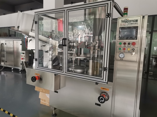 อัตโนมัติ Laminated ท่อ เติมและเครื่องปิดสําหรับอุตสาหกรรม