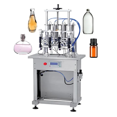 เครื่องบรรจุน้ำหอมกึ่งอัตโนมัติ สายการผลิตน้ำหอม 12000BPH