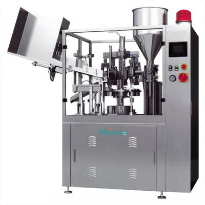 หลอดบรรจุเครื่องซีลถ้วยฟิลเลอร์เครื่องซีลเยลลี่พร้อม PLC 30 ชิ้น / นาที