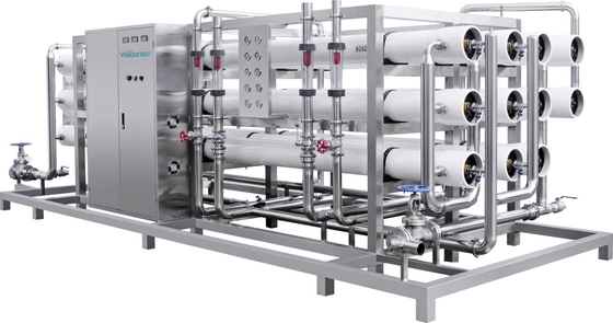 การบำบัดน้ำ FRP RO 2000L ให้คุณมีน้ำบริสุทธิ์ที่ปลอดภัยและมีคุณภาพสูง