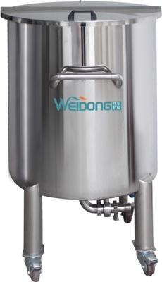 ถังเก็บน้ำสแตนเลสปลอดเชื้อสำหรับน้ำบริสุทธิ์ความจุ 50L ถึง 20T