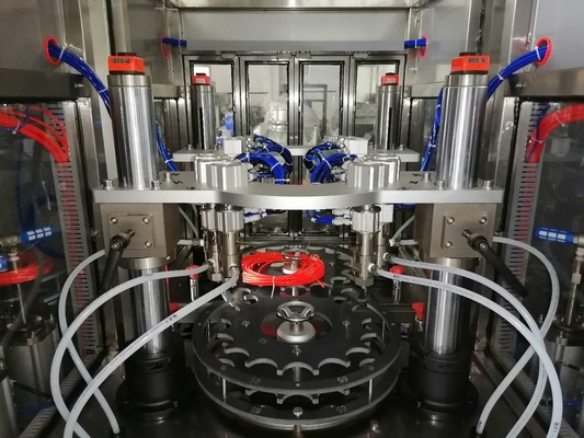 สายการผลิตบรรจุสเปรย์อัตโนมัติความเร็วสูง 90 ขวด / นาที 1.1kw