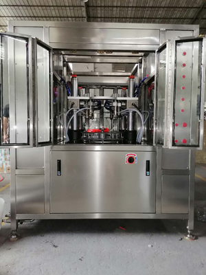 สายการผลิตบรรจุสเปรย์อัตโนมัติความเร็วสูง 90 ขวด / นาที 1.1kw