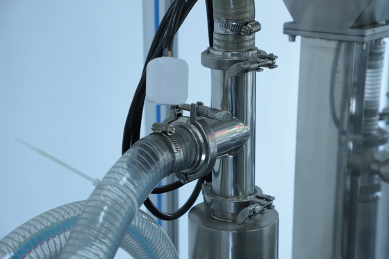 เครื่องบรรจุอัตโนมัติ 10 หัว แรงดันลม 0.6Mpa ปริมาณ 10-1000ml