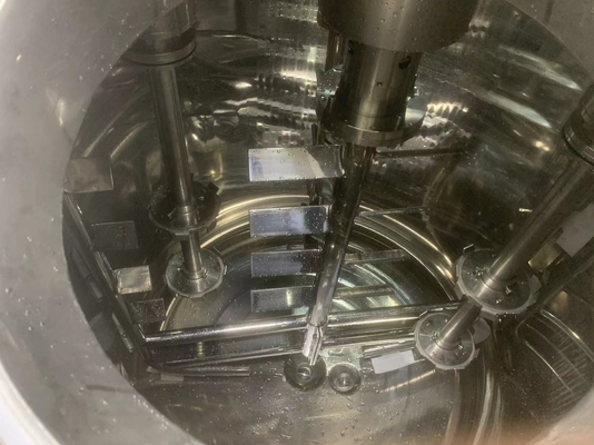 65rpm 50-5000L Cosmetic Emulsifier Mixer พร้อมระบบสุญญากาศเสริม