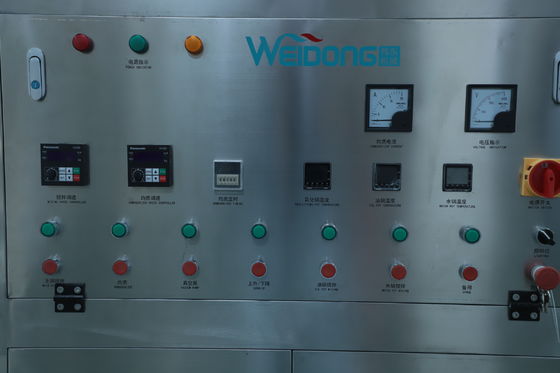 เครื่อง homogenizer วาคูม 5000L เหล็กไร้ขัดเหล็ก ด้วยการรับประกัน 1 ปี