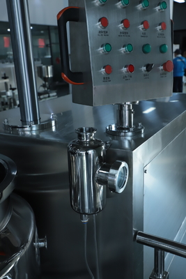 PLC การควบคุม SS เครื่องผสมความจุ 50-5000L Steam Electric ร้อนน้ํามันร้อน