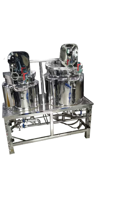 PLC การควบคุม SS เครื่องผสมความจุ 50-5000L Steam Electric ร้อนน้ํามันร้อน