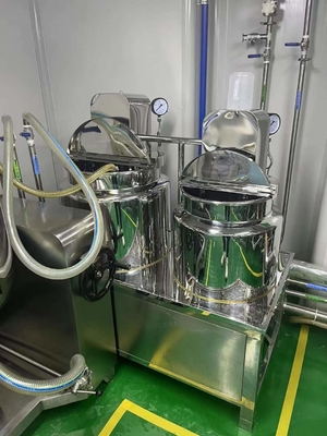 อิมัลซิไฟเออร์ผสมสุญญากาศคงที่สำหรับห้องปฏิบัติการครีมเครื่องสำอาง 10 ลิตร