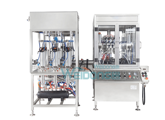 PLC เครื่องเติมระเหย 2 หน่วย สายการผลิตความเร็วสูง