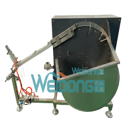 เครื่องเติมหน้ากากอนามัยเสียงต่ํา 50-1000L ความจุที่กําหนดเอง