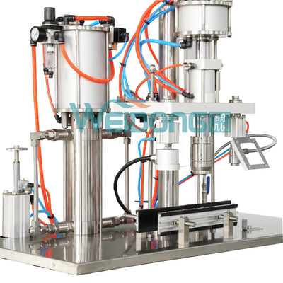 SUS304 เครื่องเติมระบายอากาศ สเปรย์ร่างกายครึ่งอัตโนมัติ น้ําหอมปลอดภัยในการทํางาน