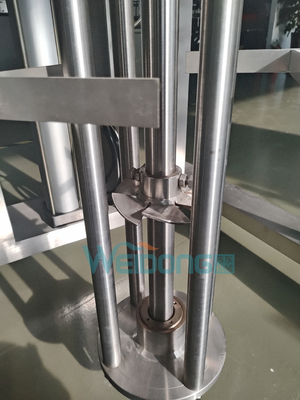 5L-2000L เครื่องผสมเอมูลซีเฟียร์เครื่องสําอางด้วย 0.37kw-15kw มอเตอร์พกพาพนูมาติกยก