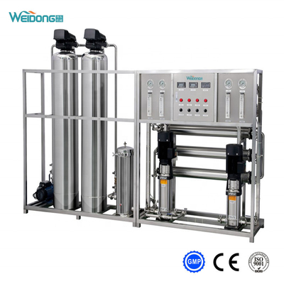 เครื่องทําความสะอาดน้ํา RO 220V สําหรับคุณภาพน้ําเข้า TDS &lt; 1000ppm