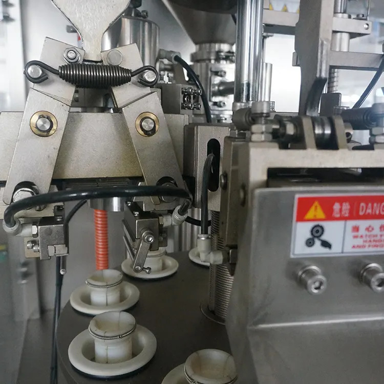 เครื่องเติมและปิดท่ออัตโนมัติ 200 กิโลกรัม ความดันอากาศ 0.4-0.6Mpa พลังงานไฟฟ้า 220V 50Hz