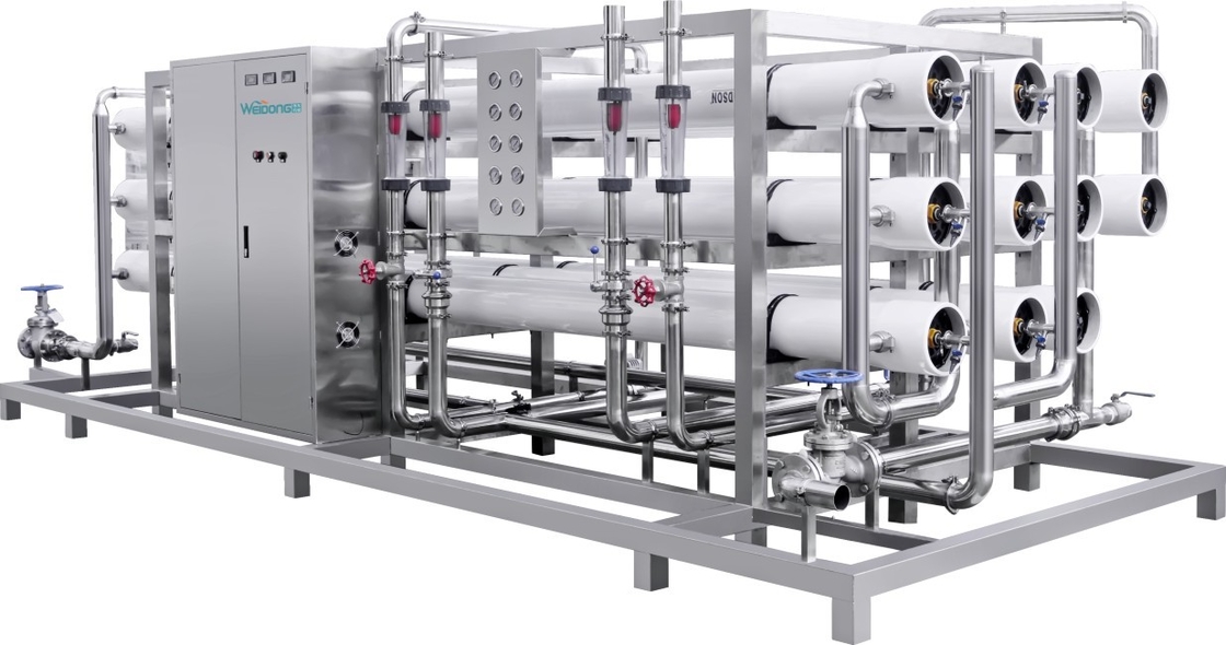 การบำบัดน้ำ FRP RO 2000L ให้คุณมีน้ำบริสุทธิ์ที่ปลอดภัยและมีคุณภาพสูง